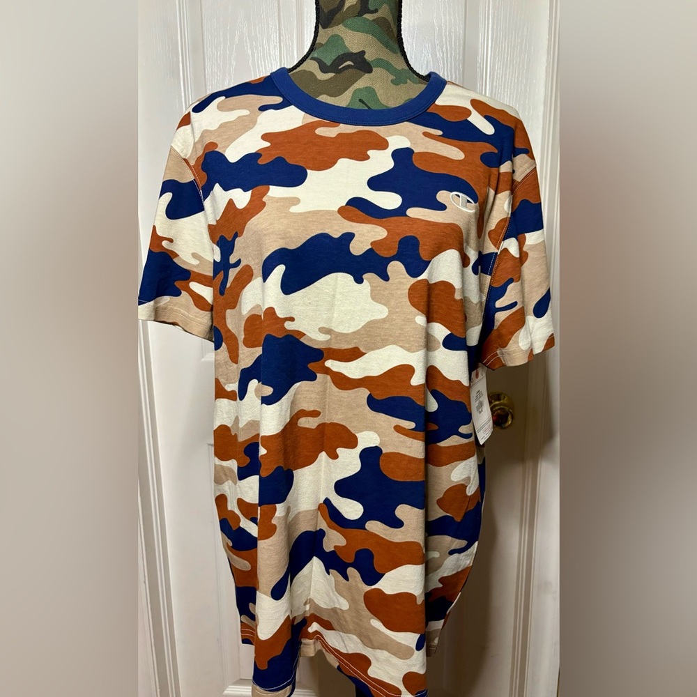 Champion Men's Camo Camouflage T Shirt